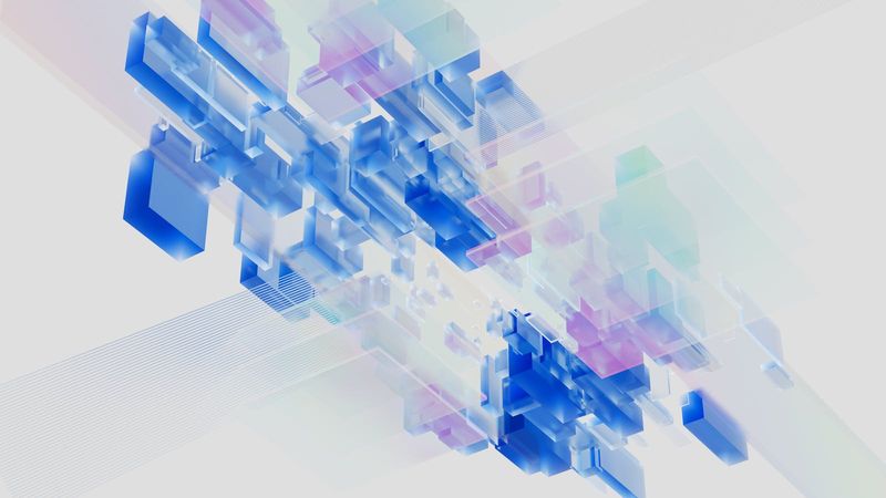 Abstract neural network illustration representing large language models