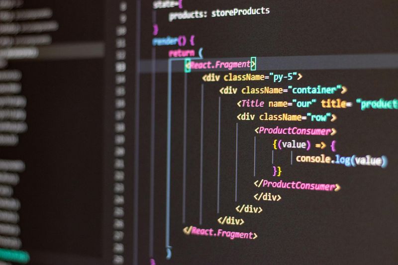 Dark code editor showing markdown and configuration for a static site