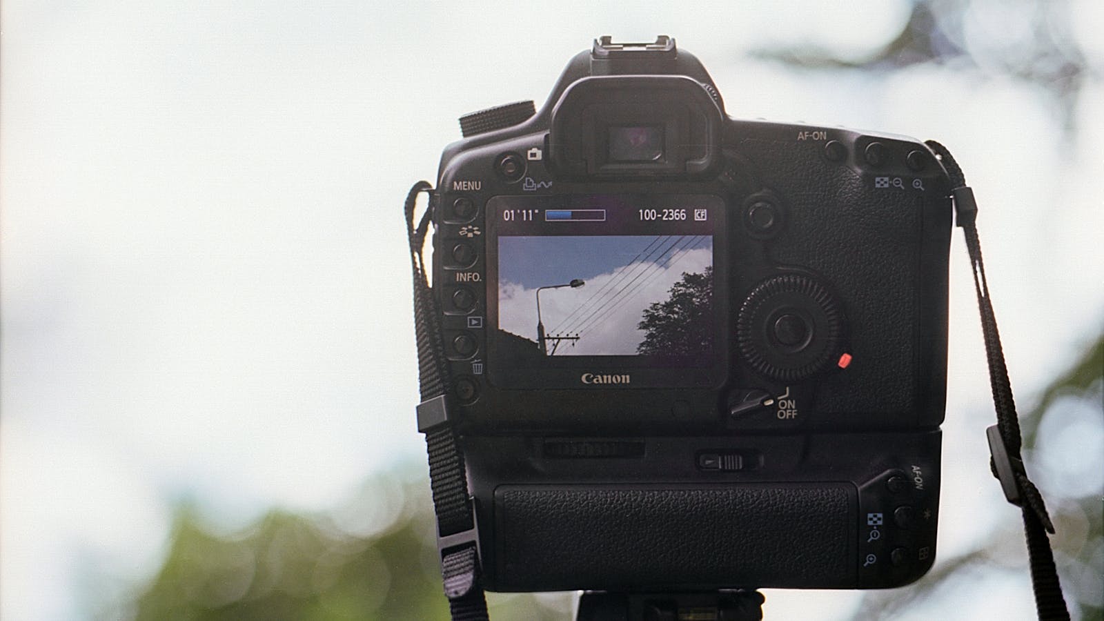 Cinema camera with a large lens in a professional production setting